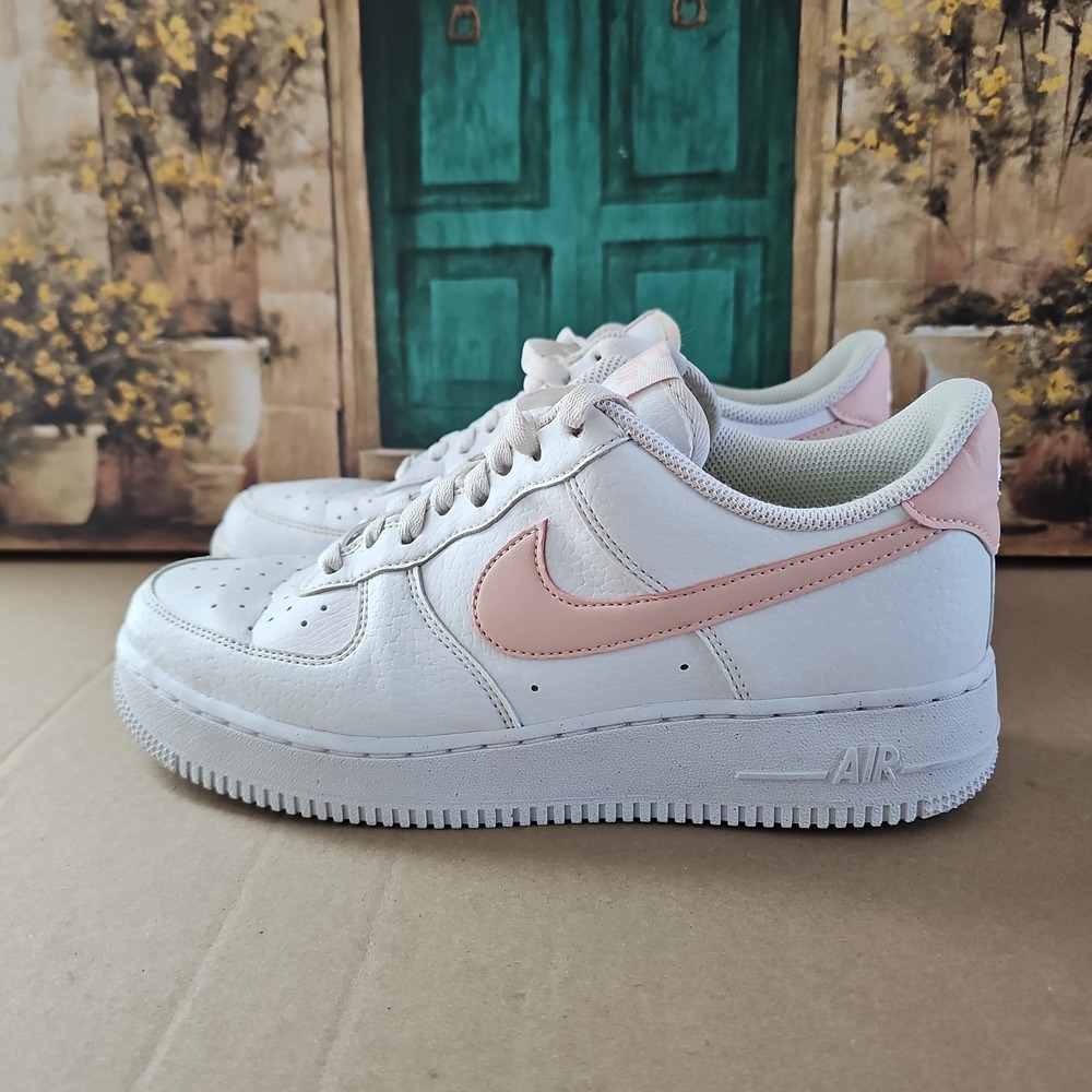 Nike Air Force 1 '07 Next Nature White Pink DN1430-106 Women's Size 10